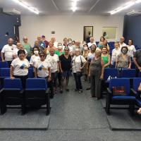 AMN EM NATAL LEVA PALESTRA MOTIVACIONAL PARA O ENVELHECER