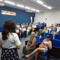 AMN EM NATAL LEVA PALESTRA MOTIVACIONAL PARA O ENVELHECER