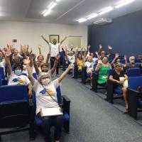 AMN EM NATAL LEVA PALESTRA MOTIVACIONAL PARA O ENVELHECER