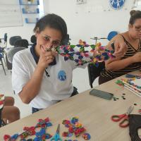 CAPACITAR, EM LADÁRIO, PROMOVE OFICINA DE FUXICO