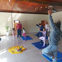 AMN EM LADÁRIO COMEMORA DIA DOS PAIS COM YOGA E CAFÉ DA MANHÃ