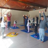 AMN EM LADÁRIO COMEMORA DIA DOS PAIS COM YOGA E CAFÉ DA MANHÃ