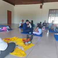 AMN EM LADÁRIO COMEMORA DIA DOS PAIS COM YOGA E CAFÉ DA MANHÃ