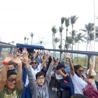 Participantes do projeto “Adolescer” visitam pontos turísticos da cidade de Salvador