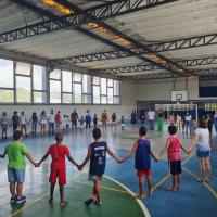 ADOLESCER EM SALVADOR COMEMORA DIA DAS CRIANÇAS E ANIVERSÁRIO DO AMN COM ALUNOS DO ADOLESCER+