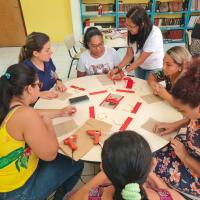 CAPACITAR EM SALVADOR PROMOVE OFICINA DE ARTESANATO