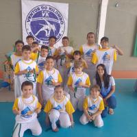 ALUNOS DA OFICINA DE CAPOEIRA DO ADOLESCER+ SÃO BATIZADOS E FAZEM TROCA DE CORDA