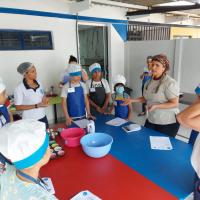 AMN EM BRASÍLIA COMEMORA DIA DAS CRIANÇAS COM OS MINI CHEFS DE COZINHA DA FAMÍLIA NAVAL