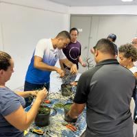 INTEGRAÇÃO EM SPA PROMOVE OFICINA DE BONSAI