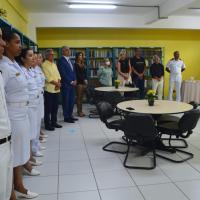 AMN EM SALVADOR INAUGURA "ESPAÇO DO SABER VICE-ALMIRANTE ARNON LIMA BARBOSA"