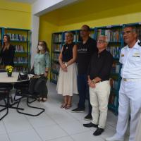 AMN EM SALVADOR INAUGURA "ESPAÇO DO SABER VICE-ALMIRANTE ARNON LIMA BARBOSA"