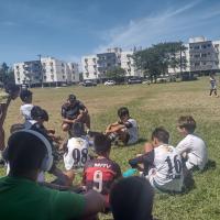 ADOLESCER+ EM SPA PROMOVE OFICINA DE FUTEBOL