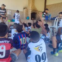 ADOLESCER+ EM SPA PROMOVE OFICINA DE FUTEBOL