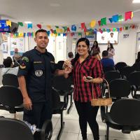 PROJETOS SOCIAIS DO AMN EM NATAL LEVAM ACOLHIDA E CARINHO AOS PACIENTES DO HOSPITAL NAVAL DE NATAL