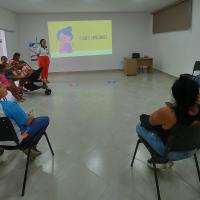 INTEGRAÇÃO EM MANAUS PROMOVE O "PAPO DE MENINAS" COM A TEMÁTICA DA CAMPANHA SETEMBRO AMARELO