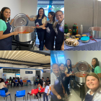 AMN EM BRASÍLIA PROMOVE ENCERRAMENTO DA TURMA DE CULINÁRIA DO CAPACITAR COM CONFRATERNIZAÇÃO ENTRE ALUNAS