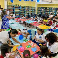 AMAZÔNIA AZUL É TEMA DE OFICINA DE CONTAÇÃO DE HISTÓRIA EM SALVADOR