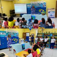 AMAZÔNIA AZUL É TEMA DE OFICINA DE CONTAÇÃO DE HISTÓRIA EM SALVADOR