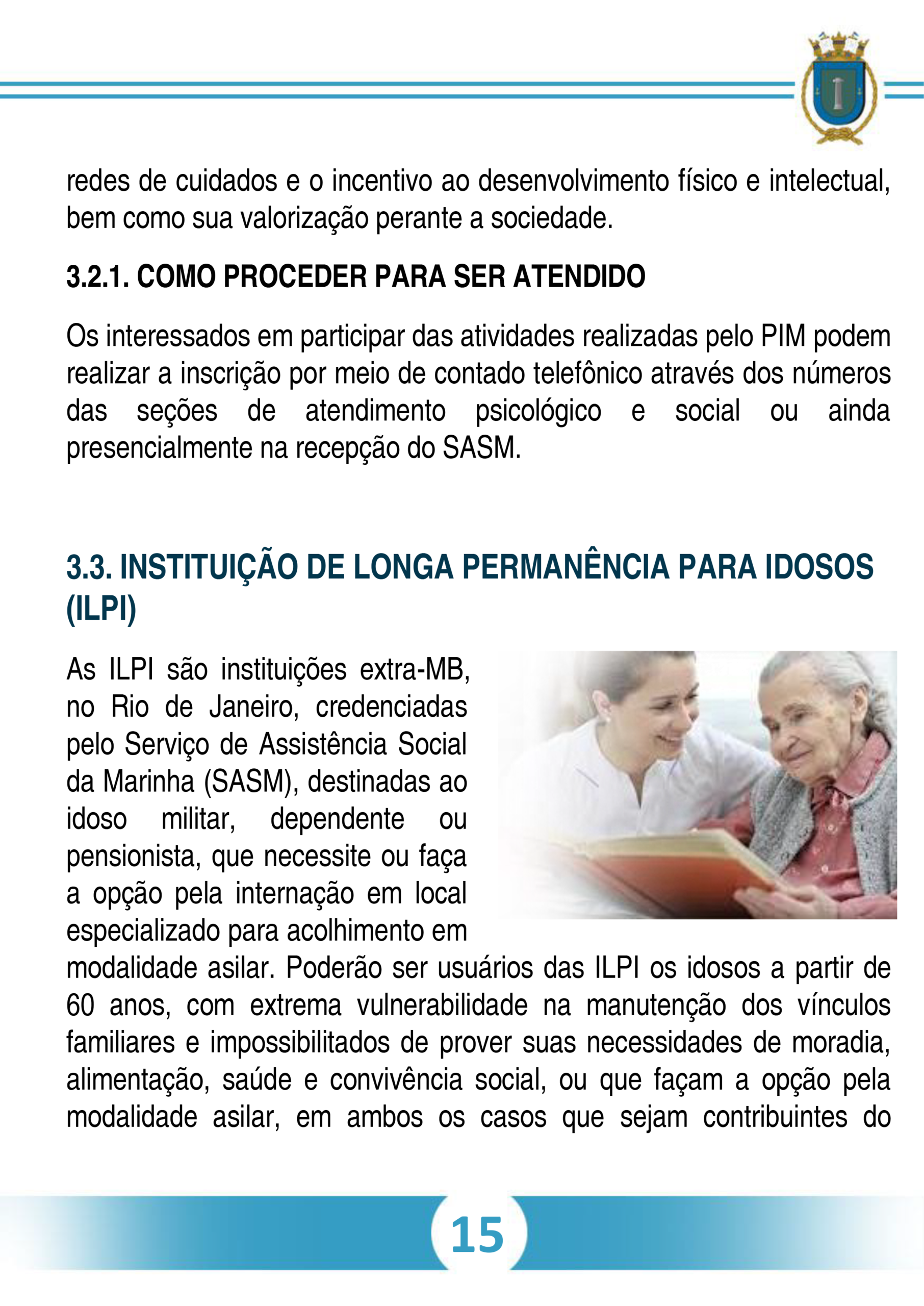 Cartilha PROGRAMA DE ATENDIMENTO AO IDOSO_pag16