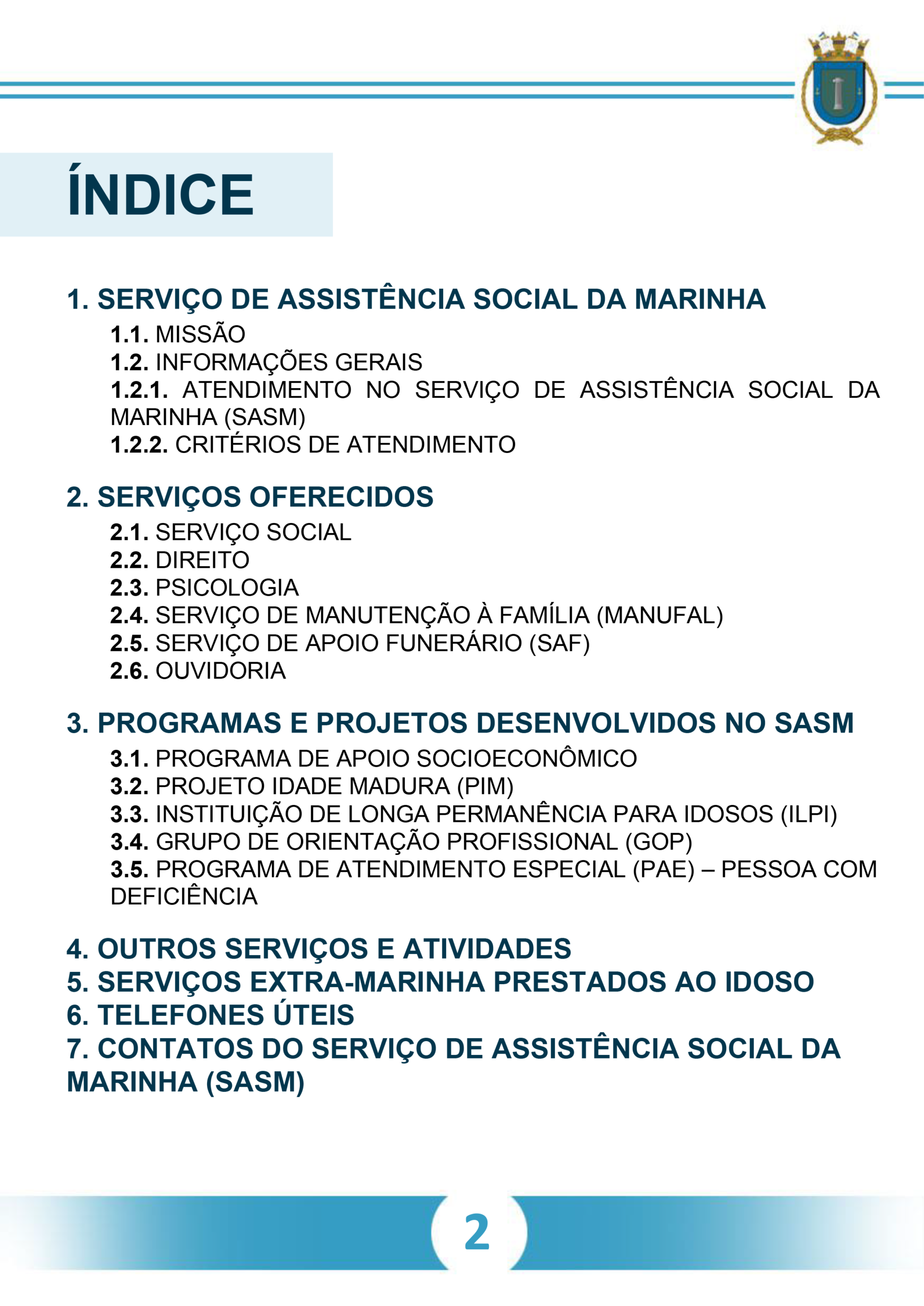 Cartilha PROGRAMA DE ATENDIMENTO AO IDOSO_pag3