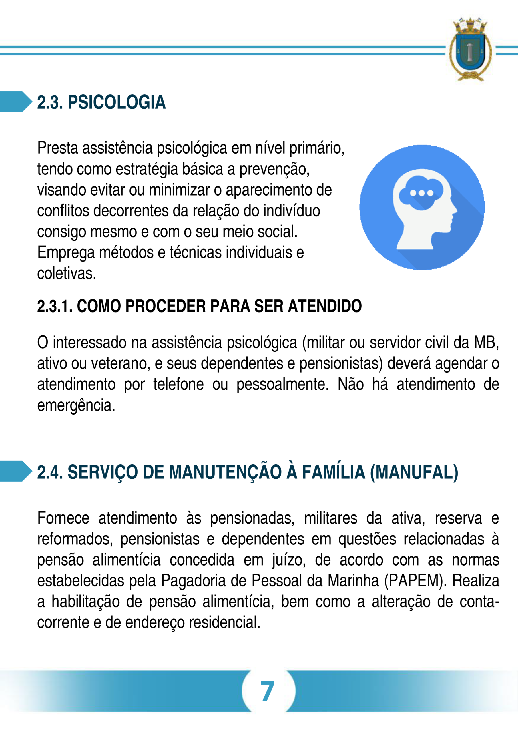 Cartilha PROGRAMA DE ATENDIMENTO AO IDOSO_pag8