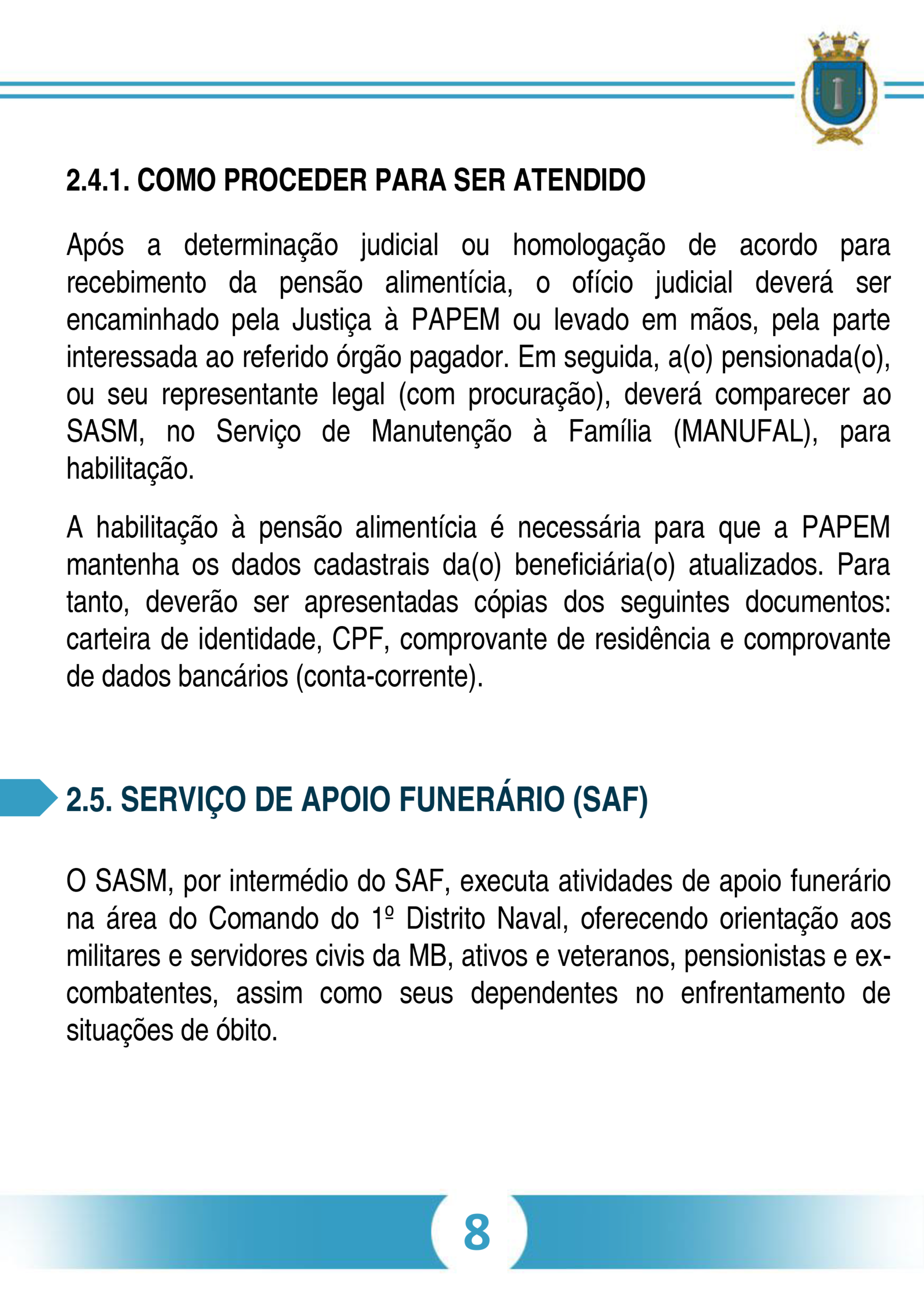 Cartilha PROGRAMA DE ATENDIMENTO AO IDOSO_pag9
